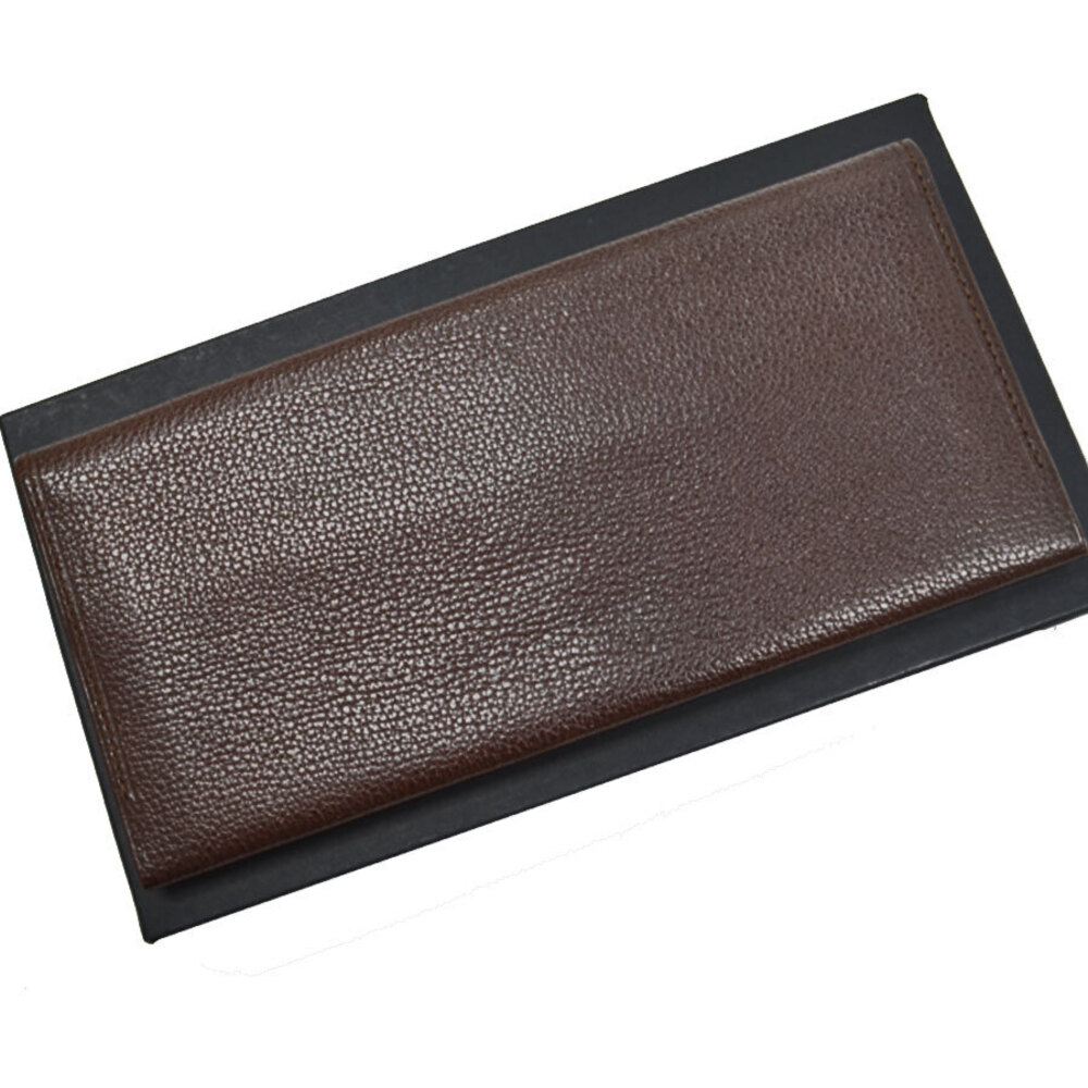 Burberry brown bifold wallet leather long - Picture 3 of 3
